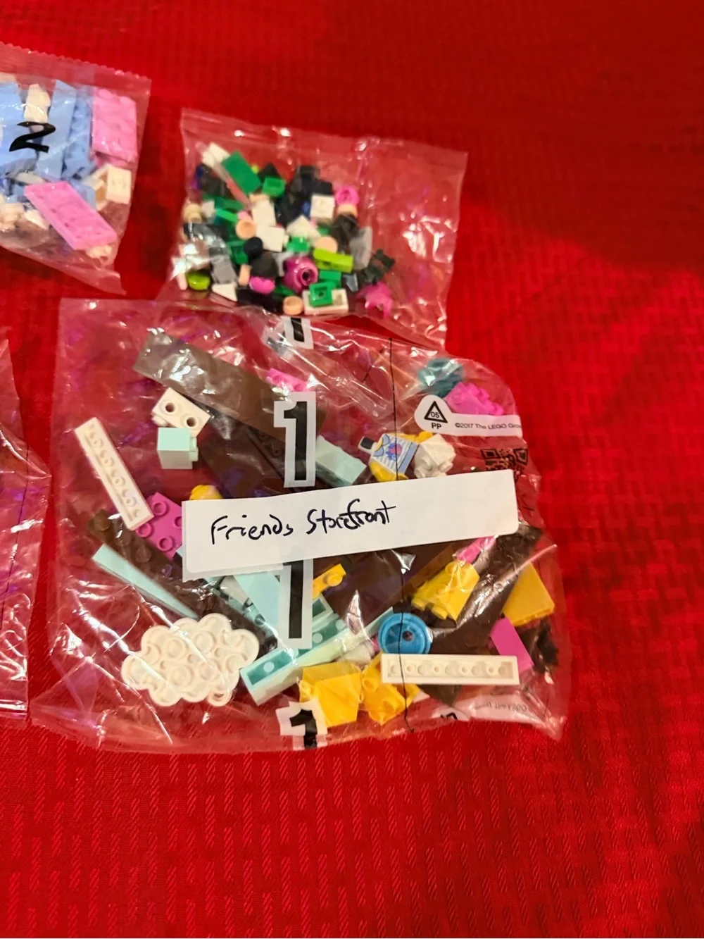 Lot of new Legos in bags